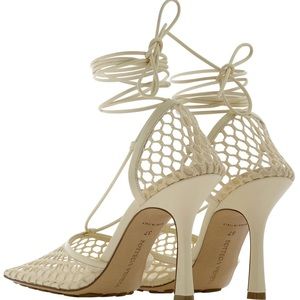 Bottega Veneta Mesh Stretch Sandals